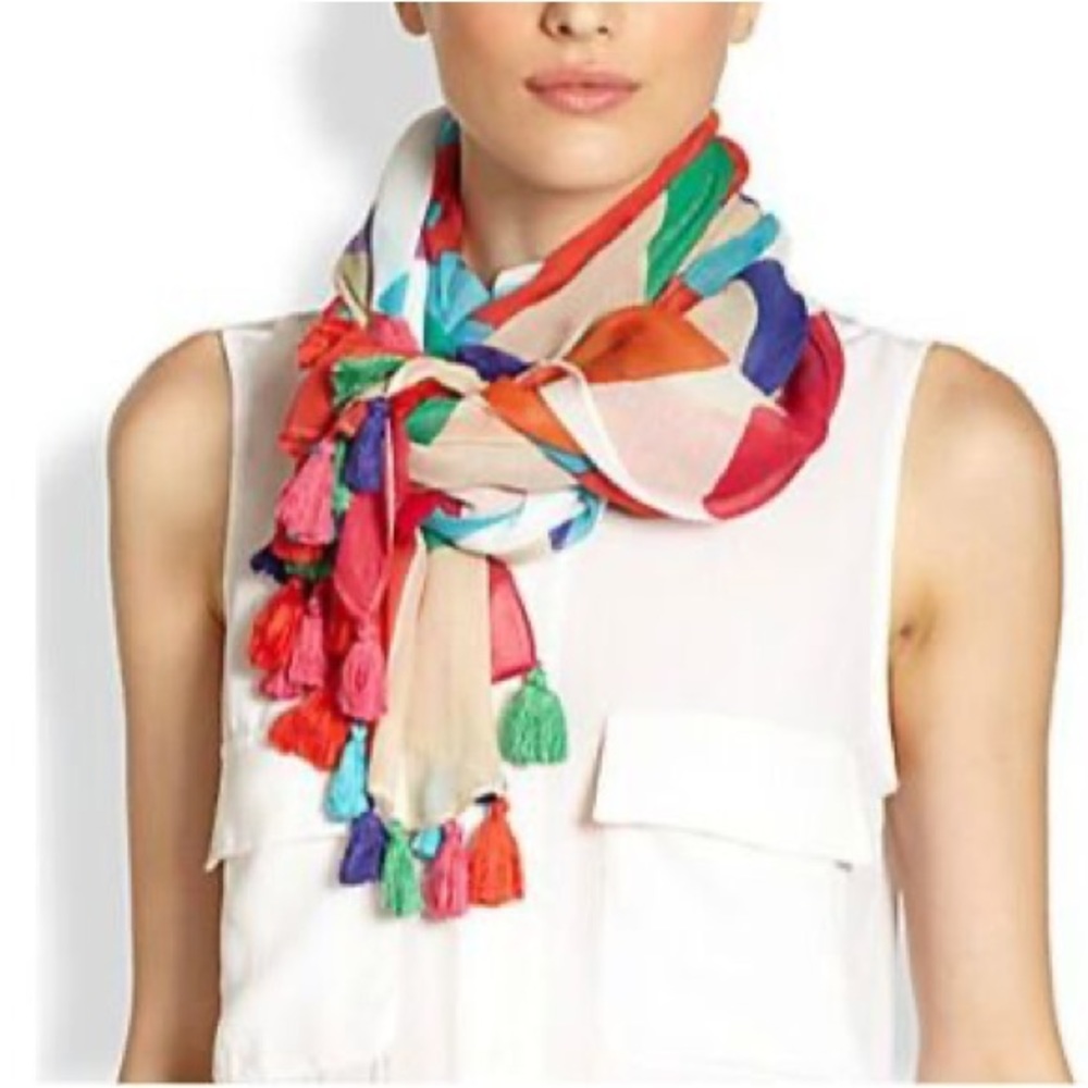 Kate Spade Pueblo tile scarf